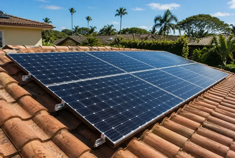 Installation de panneaux solaires à Cherveux